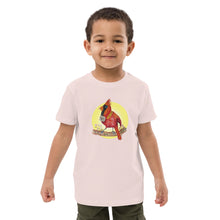 Load image into Gallery viewer, Carl the Cardinal Halo Organic cotton kids t-shirt