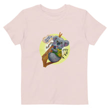 Load image into Gallery viewer, Kevin the Koala Halo Organic cotton kids t-shirt