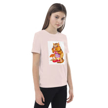 Load image into Gallery viewer, Carrie the Chipmunk Organic cotton kids t-shirt