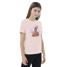 Load image into Gallery viewer, Betty the Bunny Halo Organic cotton kids t-shirt