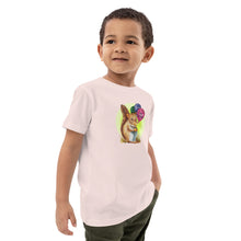 Load image into Gallery viewer, Samuel the Squirrel Halo Organic cotton kids t-shirt