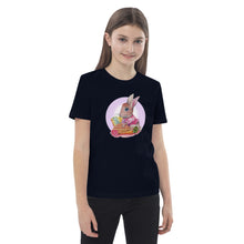 Load image into Gallery viewer, Betty the Bunny Halo Organic cotton kids t-shirt