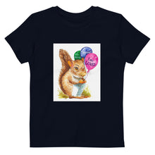 Load image into Gallery viewer, Samuel the Squirrel Organic cotton kids t-shirt