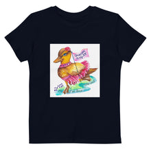 Load image into Gallery viewer, Deborah the Duck Organic cotton kids t-shirt