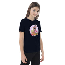 Load image into Gallery viewer, Betty the Bunny Halo Organic cotton kids t-shirt