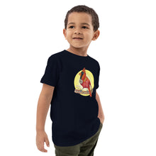 Load image into Gallery viewer, Carl the Cardinal Halo Organic cotton kids t-shirt