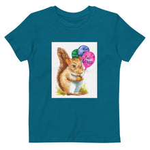 Load image into Gallery viewer, Samuel the Squirrel Organic cotton kids t-shirt