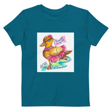 Load image into Gallery viewer, Deborah the Duck Organic cotton kids t-shirt