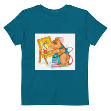Load image into Gallery viewer, Martha the Mouse Organic cotton kids t-shirt