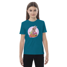 Load image into Gallery viewer, Betty the Bunny Halo Organic cotton kids t-shirt