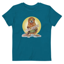 Load image into Gallery viewer, Bradley the Beaver Halo Organic cotton kids t-shirt