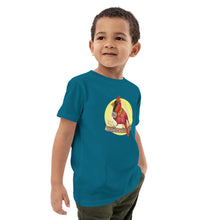 Load image into Gallery viewer, Carl the Cardinal Halo Organic cotton kids t-shirt