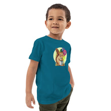 Load image into Gallery viewer, Samuel the Squirrel Halo Organic cotton kids t-shirt