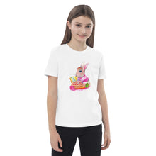 Load image into Gallery viewer, Betty the Bunny Organic cotton kids t-shirt