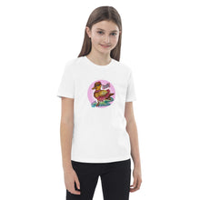Load image into Gallery viewer, Deborah the Duck Organic cotton kids t-shirt