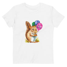 Load image into Gallery viewer, Samuel the Squirrel Organic cotton kids t-shirt