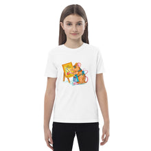 Load image into Gallery viewer, Martha the Mouse Organic cotton kids t-shirt