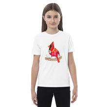 Load image into Gallery viewer, Carl the Cardinal Organic cotton kids t-shirt