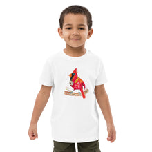 Load image into Gallery viewer, Carl the Cardinal Organic cotton kids t-shirt