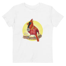 Load image into Gallery viewer, Carl the Cardinal Halo Organic cotton kids t-shirt