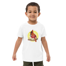 Load image into Gallery viewer, Carl the Cardinal Halo Organic cotton kids t-shirt