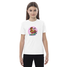 Load image into Gallery viewer, Deborah the Duck Organic cotton kids t-shirt