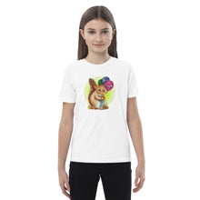Load image into Gallery viewer, Samuel the Squirrel Halo Organic cotton kids t-shirt