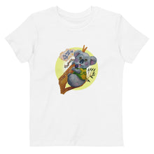 Load image into Gallery viewer, Kevin the Koala Halo Organic cotton kids t-shirt