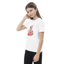 Load image into Gallery viewer, Betty the Bunny Organic cotton kids t-shirt