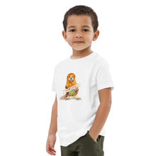 Load image into Gallery viewer, Bradley the Beaver Organic cotton kids t-shirt