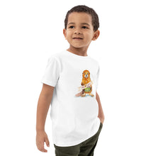 Load image into Gallery viewer, Bradley the Beaver Organic cotton kids t-shirt