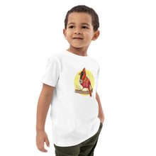 Load image into Gallery viewer, Carl the Cardinal Halo Organic cotton kids t-shirt