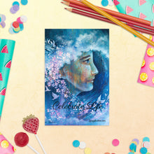 Load image into Gallery viewer, Celebrate Life Prophetic Art Postcard
