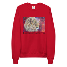 Load image into Gallery viewer, Lionheart Ministry Unisex fleece sweatshirt