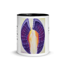 Load image into Gallery viewer, Psalm 91 Prophetic Art Mug with Color Inside