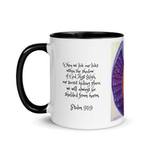 Load image into Gallery viewer, Psalm 91 Prophetic Art Mug with Color Inside