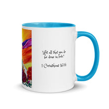 Load image into Gallery viewer, Walk with Me Prophetic Art Mug with Color Inside