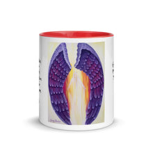 Load image into Gallery viewer, Psalm 91 Prophetic Art Mug with Color Inside