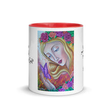 Load image into Gallery viewer, Daughter of God White Ceramic Mug with Color Inside