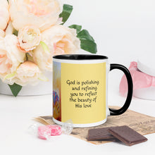 Load image into Gallery viewer, It&#39;s Time to Shine Prophetic Art Mug with Color Inside
