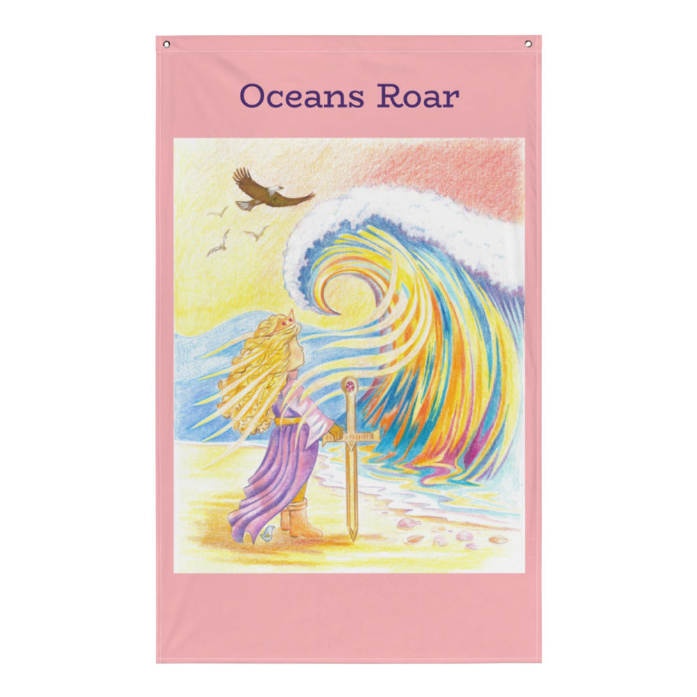 Oceans Roar Flag