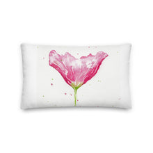 Load image into Gallery viewer, Red Poppy Premium Pillow
