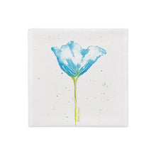 Load image into Gallery viewer, Blue Poppy Premium Pillow Case
