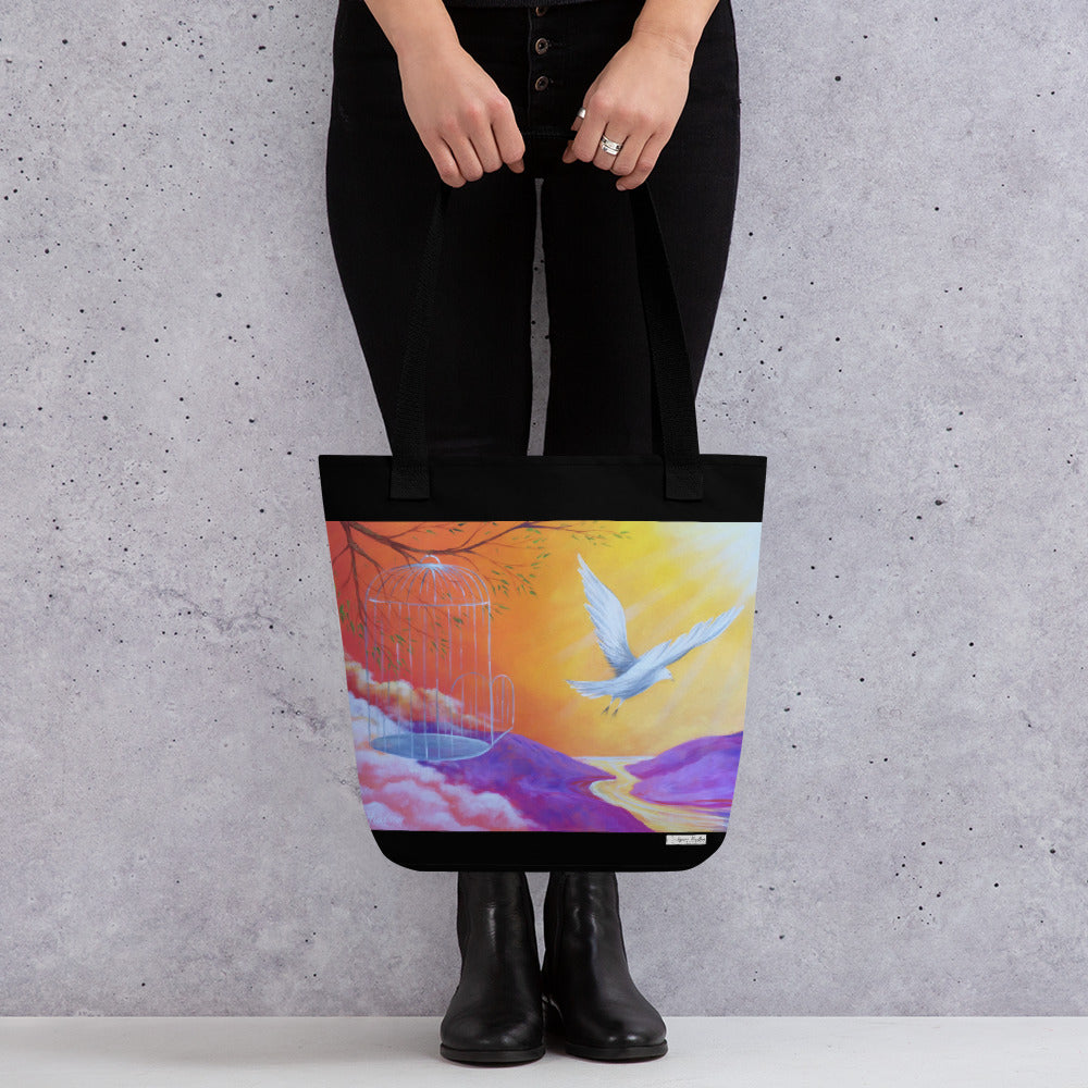 Freedom to Fly Tote bag