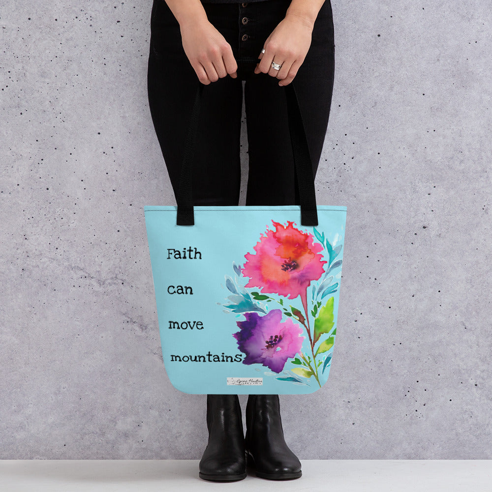 Faith Prophetic Art Tote Bags
