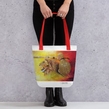 Load image into Gallery viewer, Armor of God Prophetic Art Tote bag
