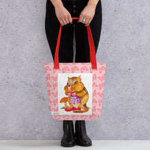 Load image into Gallery viewer, I Am Loved Chipmunk Tote bag
