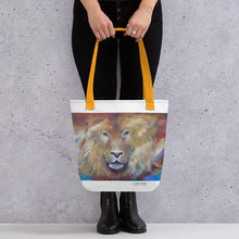 Load image into Gallery viewer, Jesus at the Centre Prophetic Art Tote bag
