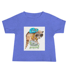 Load image into Gallery viewer, Roger the Racoon Baby Jersey Short Sleeve Tee
