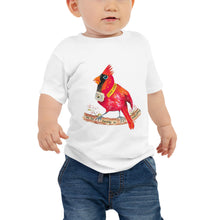 Load image into Gallery viewer, Carl the Cardinal Baby Jersey Short Sleeve Tee
